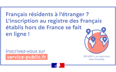 S’inscrire au Registre Consulaire des Français établis hors de France ?