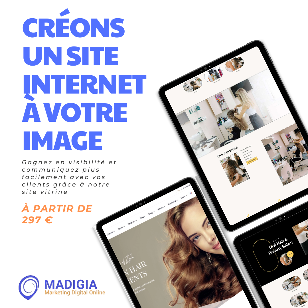 Madigia.com - Creation de site internet